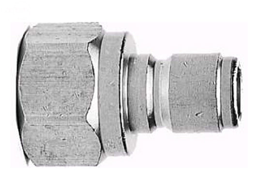 Pack of 2 Brass Plugs Fpt 1/4" - Minimum 2 Rotary (9417)