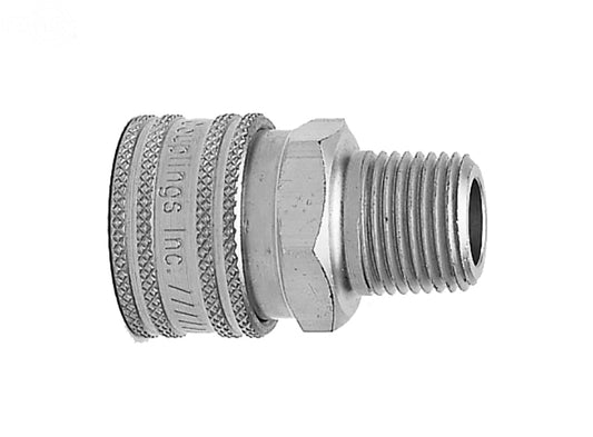 Brass Socket Mpt 3/8" Rotary (9421)