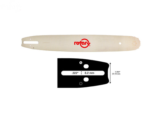 16" 3/8 Std.050 Pro-Sumer Bar Rotary (9532316)