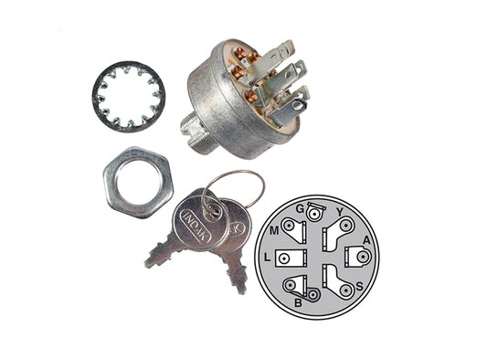 Ignition Switch Murray Rotary (9623)