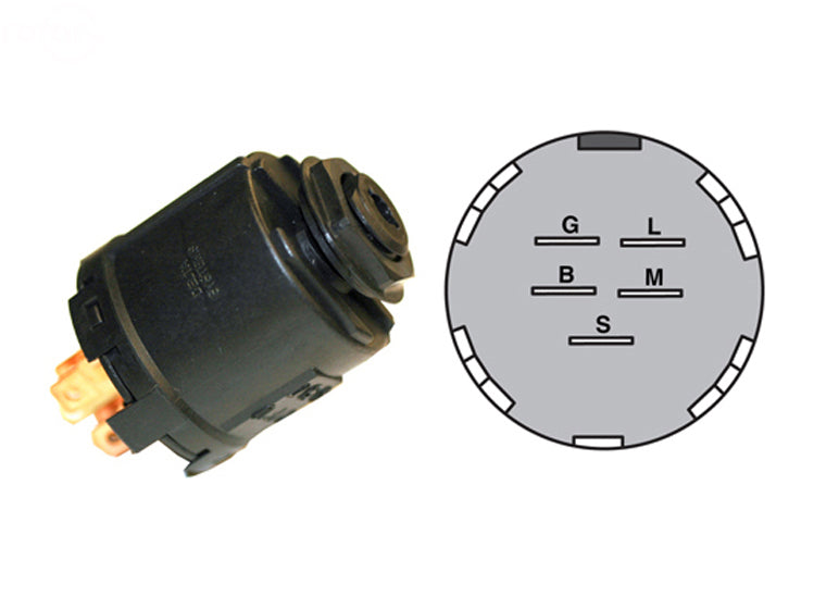 Ignition Switch Multi Application Rotary (9654)