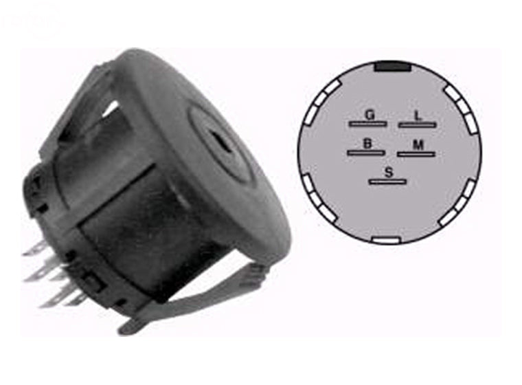 Ignition Switch For John Deere Rotary (9655)