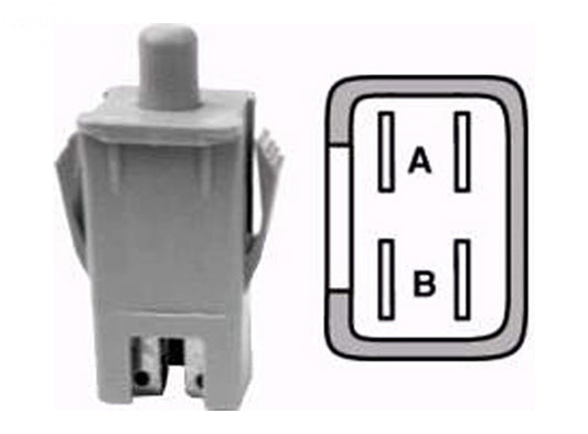 Plunger Interlock Switch Multi Application Rotary (9665)