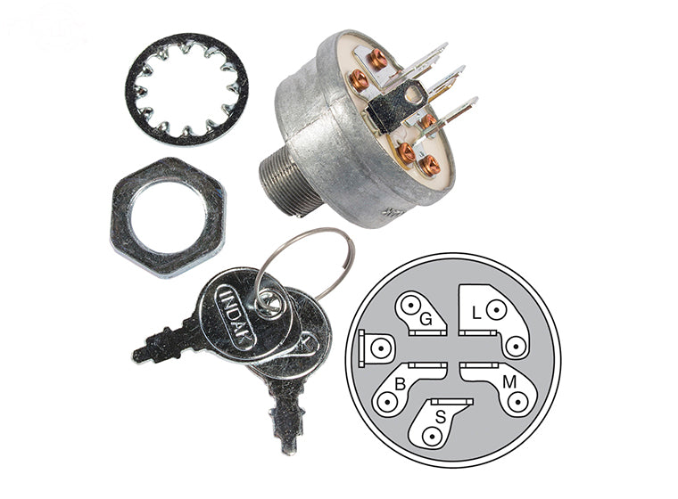 Ignition Switch MTD Rotary (9853)