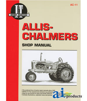 Allis-Chalmers Shop Manual B, C, CA, G, RC, WC, WD45, WD45 (SMAC11)