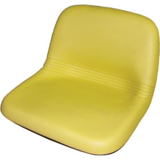 High Back Yellow Seat for John Deere Riding Mowers (AM115813)