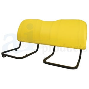 Yellow Bench Seat Back with Metal Frame for John Deere Gator XUV, HPX (AM140623)