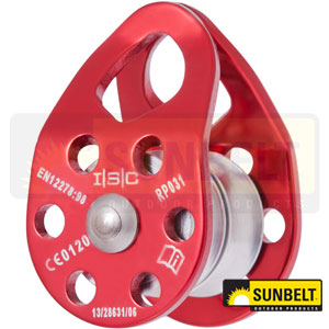 Arborist Pulley-ISC, Eiger, Double Redirect, Aluminum (B1ABIRP031A)