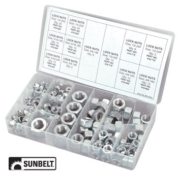 150 Piece Locknut Assortment (B1AC213)