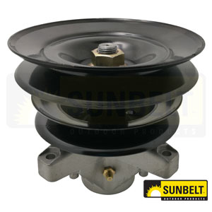 8TEN Spindelmontage Doppelrolle Links Außen Für MTD Rasenmäher – Ersatzteil Für 127 Cm Deck (kompatibel Mit OEM 618-0269 U.a.)