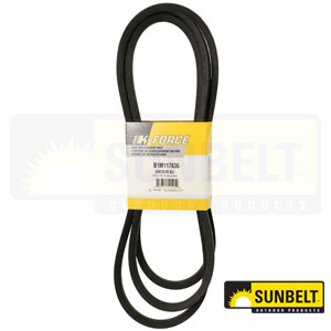 5/8" x 132.25" Wrapped Aramid Cord Deck Drive Belt for John Deere 2210 (M117636)