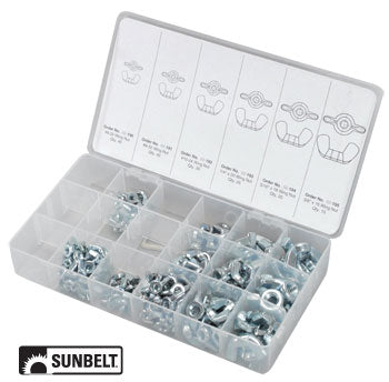 175 Piece Wing Nut Assortment (B1SB20)