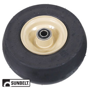 9"X3.5"X4" Smooth Solid Caster Wheel in Tan Scag 481896 (B1SB8552)