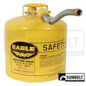 Eagle 5 Gallon Diesel Safety Can Type 2 HD (B1SCD6)