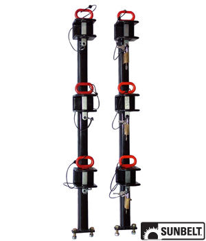Set of 2 Equipment Guard II Equipment Rack for Open Trailers	 (B1TG3000)