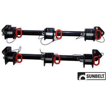 Set of 2 Equipment Guard II Equipment Rack for Enclosed Trailers (B1TG3500)