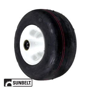 13"X6.5"X6" Smooth Caster Wheel in White Exmark 103-0069 (B1WL37)
