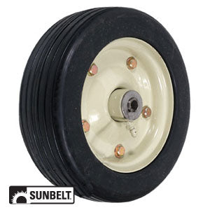 10X3.25 Universal Steel Deck Wheel Tan 15638 (B1WL46)