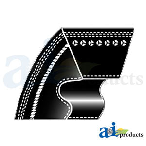 Cogged Classical V-Belt (7/8" X 119") (CX115)