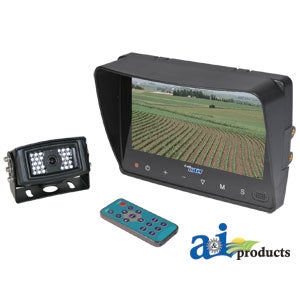 CabCAM Video System, Touch Button with 7" Monitor and 1 Camera (CTB7M1C)