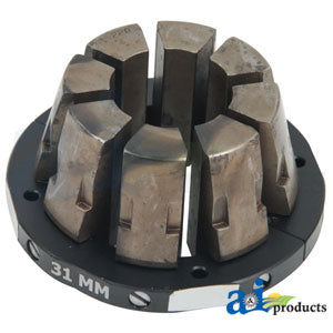 31MM Die Set; Silver, for 3/4" Hose (HW) (D100-31/SILVER)