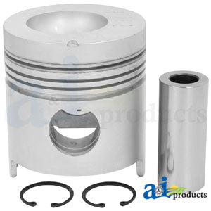 Piston with Rings (.020") for Ford 81827167 (RK157-20)