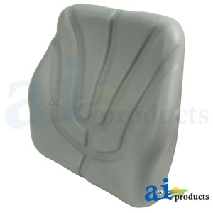 F10 Gray Vinyl Seat Back Cushion (F10GV2)