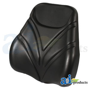 F20 Black Vinyl Seat Back Cushion (F20BV2)