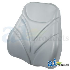 F20 Gray Vinyl Seat Back Cushion (F20GV2)