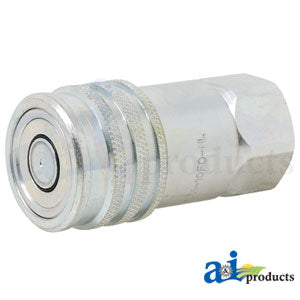 Female Flat Face Hydraulic Coupler 7/8"-14 UNF Female SW14705 (FEM-501-10FO-NL)