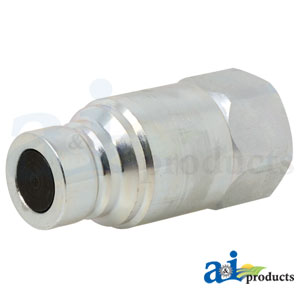 Hydraulic Nipple; Male, Flat Face, FEM Series	 (FEM-502-10FO)