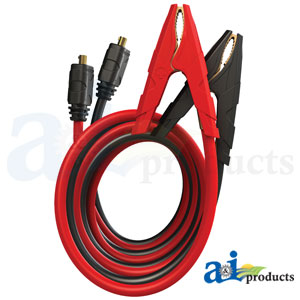 72" long 2/0 AWG Cable with HD Clamps for longer reach for Noco Jump Start GB500 (GBC005)