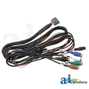 CabCAM High Definition 24 Pin Power Harness, Quad Monitors (HD24PQ)