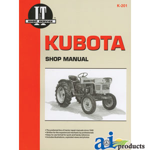 Kubota Shop Manual L175, L185, L210, L210, L225, L235 (SMK201)