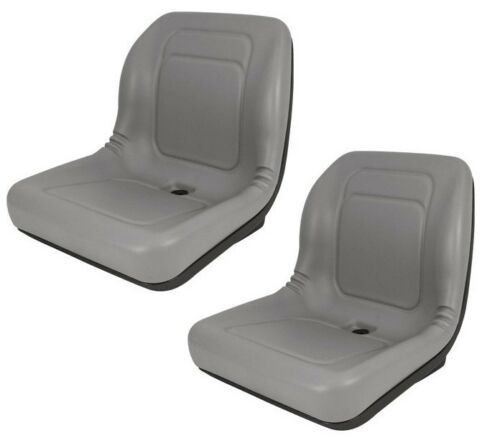Set of Two High Back Seat for John Deere Trail, Worksite & Turf Gator 4X2 6X4 + Kubota (LGT100GR)