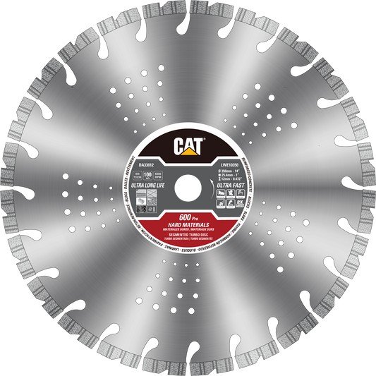 Caterpillar® 600 Pro Segmented Rim Diamond Blade 18" (DA33014U)
