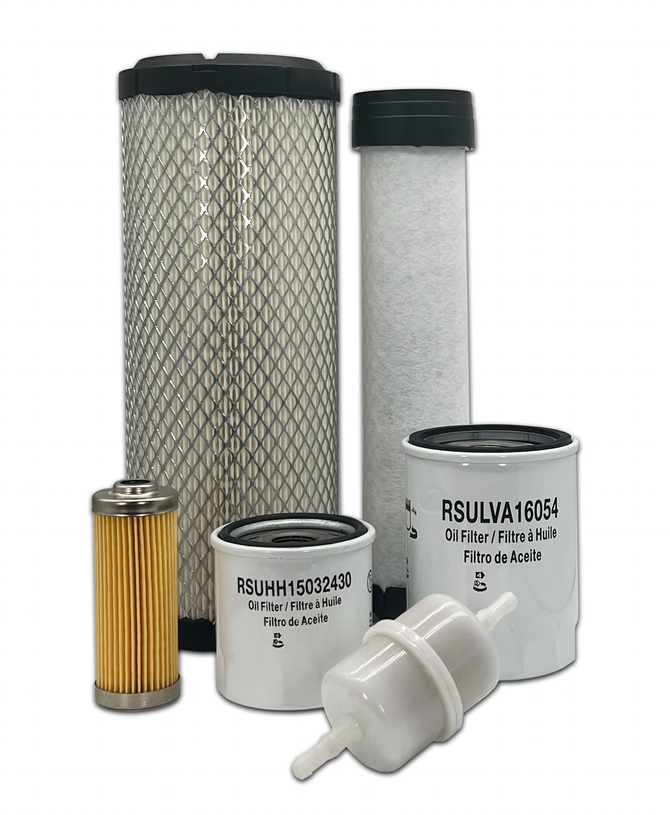 HERO® Maintenance Filter Kit For John Deere 2025R Utility Tractor (MSU-JD-0007)