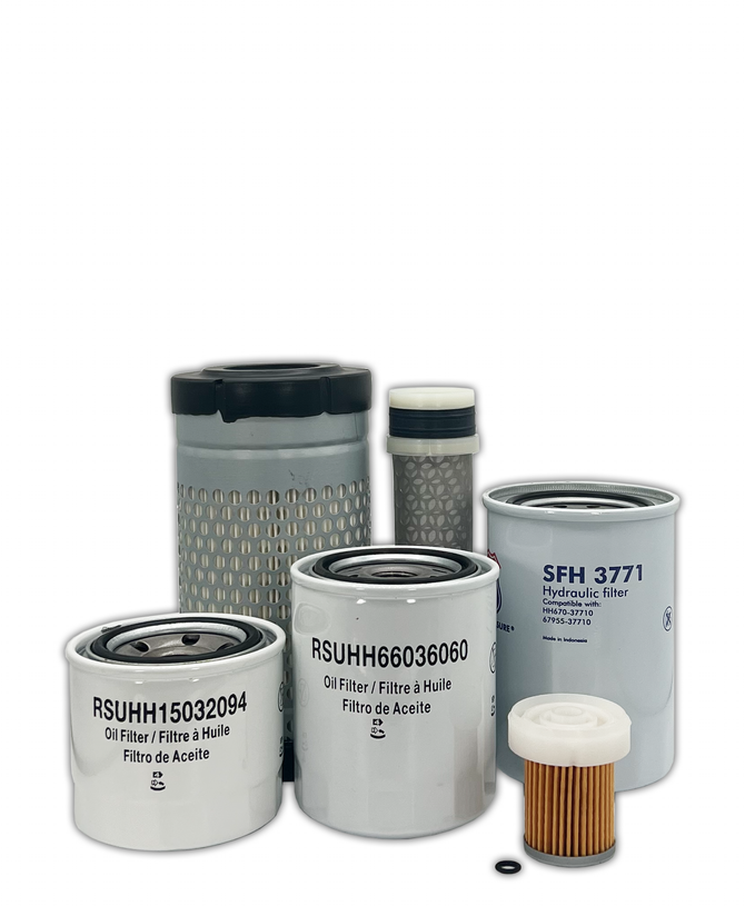 HERO® Maintenance Filter Kit For Kubota B26 Tractor (MSU-KA-0104)