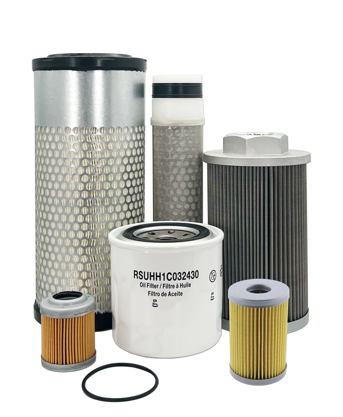 HERO® Maintenance Filter Kit For Kubota U35 Excavator (MSU-KA-0223)