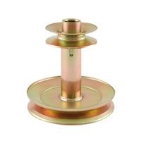 MTD/Troy-Bilt Lawn Tractor Engine Double Pulley - 3.39" x 6.12" Dia. (956-04196)