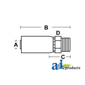 (HC-MT) Flareless Compression SAE J514 (MT-12-16)