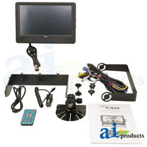 9" Digital Color TFT LCD Touch Button Monitor (QM9146)