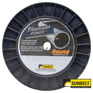 Titanium Power Trimmer Line, .105" Round 5 Pound (B135105)