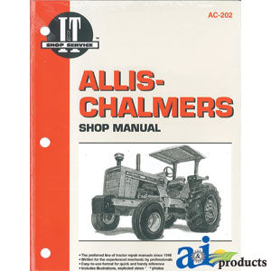 Allis-Chalmers Shop Manual D19, D21, 180, 190, 190XT, 200 (SMAC202)