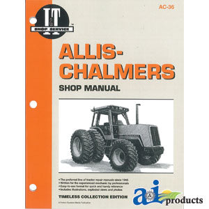 Allis-Chalmers Shop Manual 8010, 8030, 8050, 8070 (SMAC36)