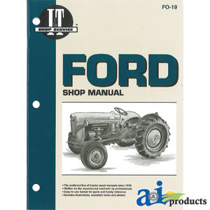 Ford New Holland Shop Manual NAA Jubilee (SMFO19)