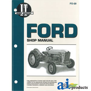 Ford New Holland Shop Manual 500, 600, 700, 800, 900, 2000, 4000 (SMFO20)