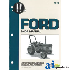 Ford New Holland Shop Manual 1120, 1220, 1320, 1520, 1720, 1920, 2120 (SMFO46)