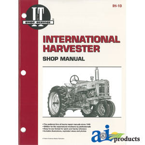 International Harvester (Farmall) Shop Manual W400, W400D, W450, W450D, 300 (SMIH10)