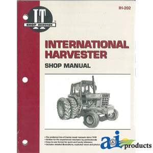 International Harvester (Farmall) Shop Manual 466, 1468, 1486, 1566, 1568, 1586 (SMIH202)